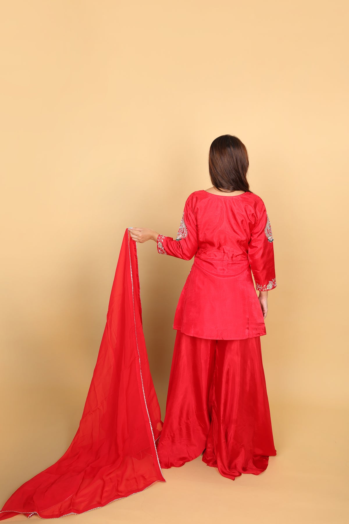 Rani Indo-Western Tulip Skirt Set