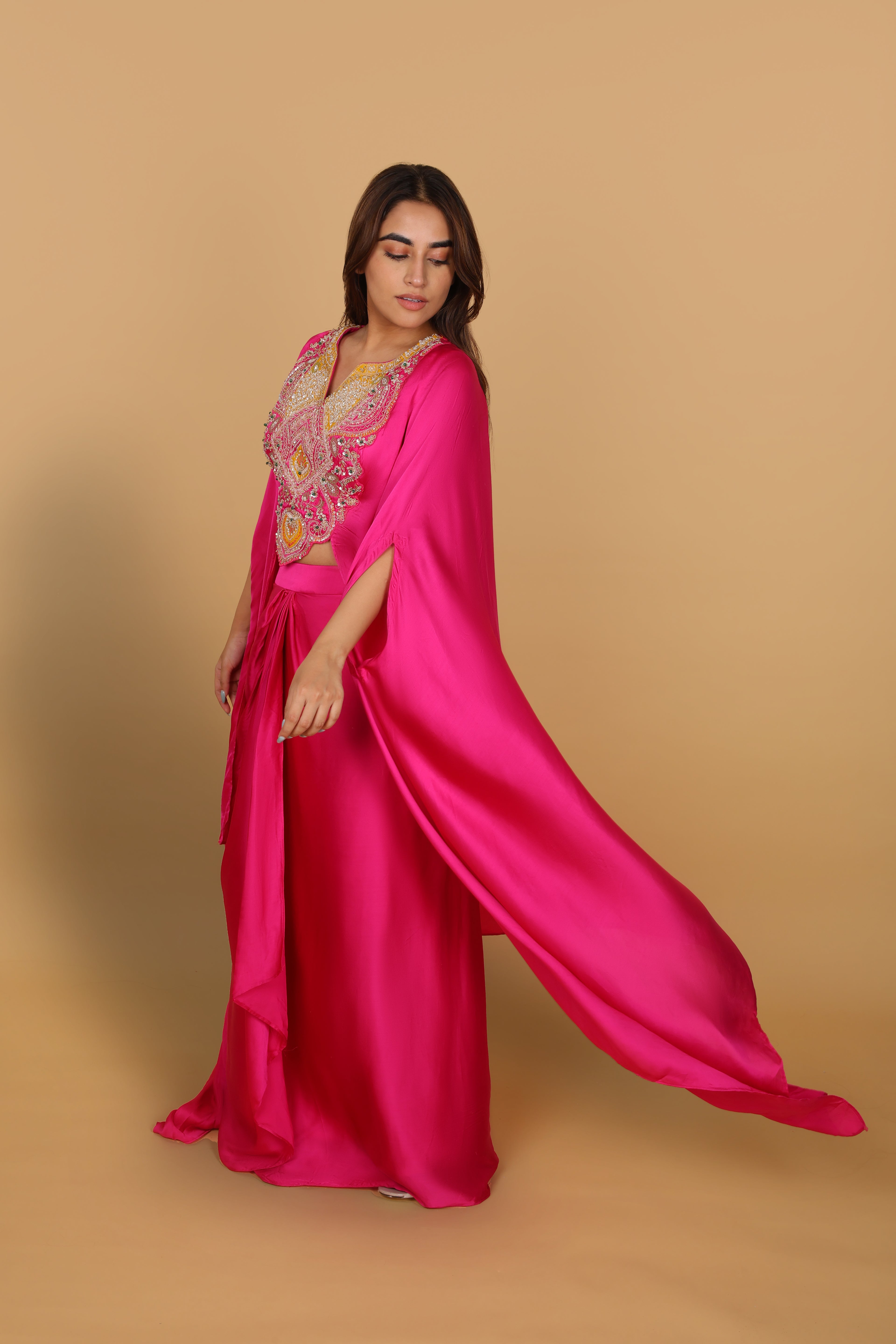 Rani Indo-Western Tulip Skirt with Top