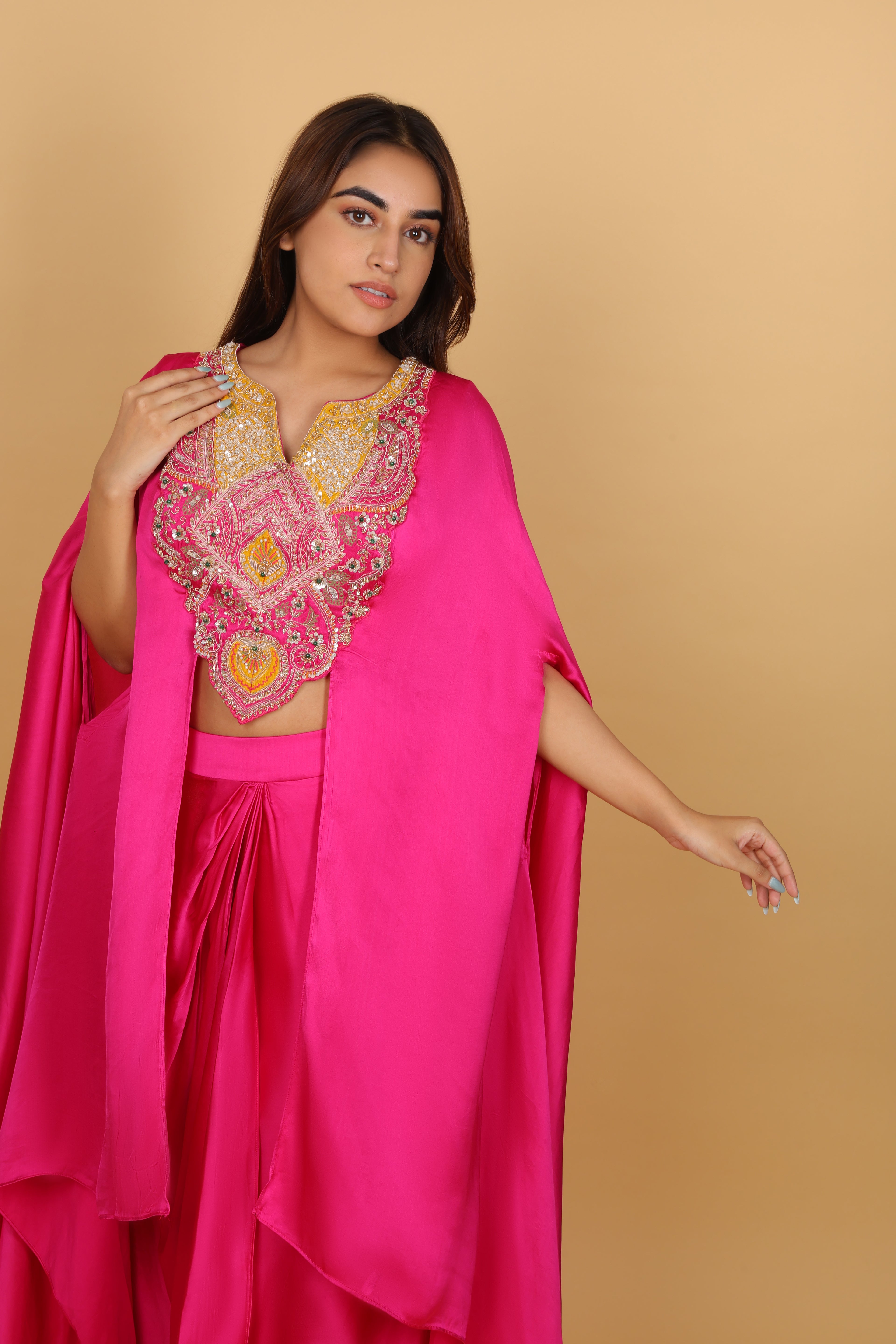Rani Indo-Western Tulip Skirt with Top
