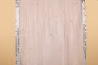 Onion Peach Tissue Saree with Handwork and Pre-Stitched Blouse
